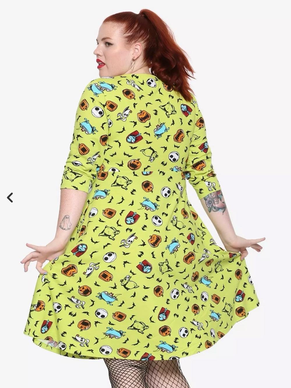 Hot Topic Disney The Nightmare Before Christmas Dress, 3X plus size - Picture 3 of 14